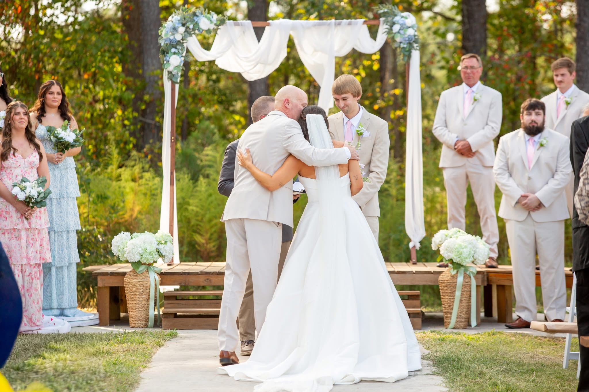 A wedding moment at Factory 633