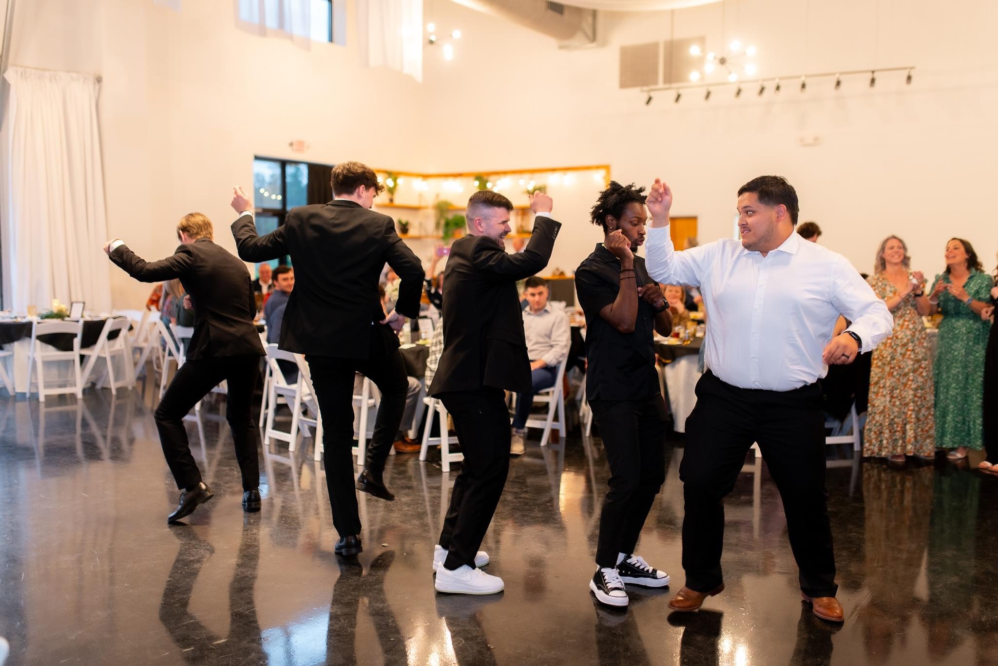 A wedding moment at Factory 633