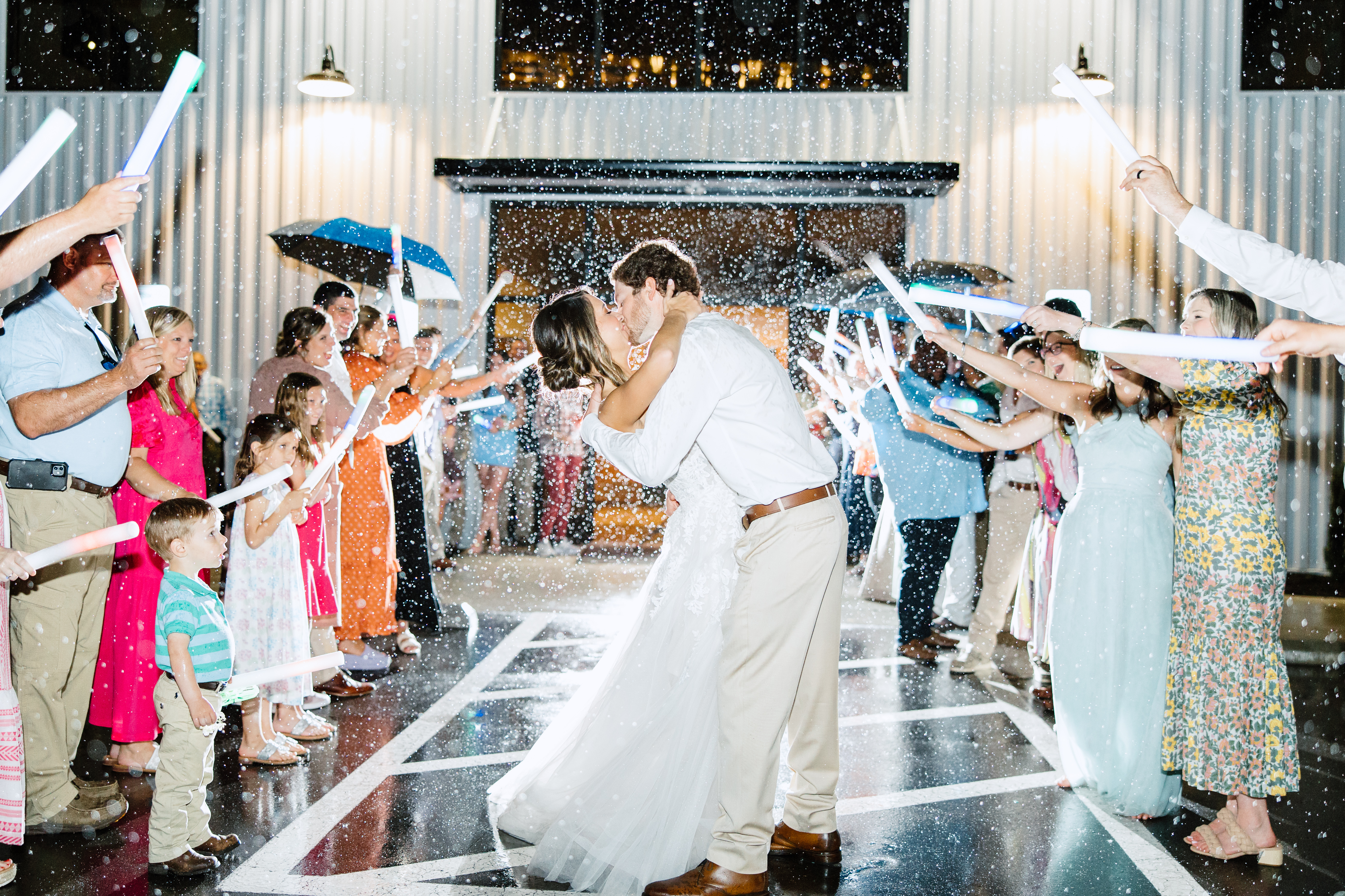 A wedding moment at Factory 633
