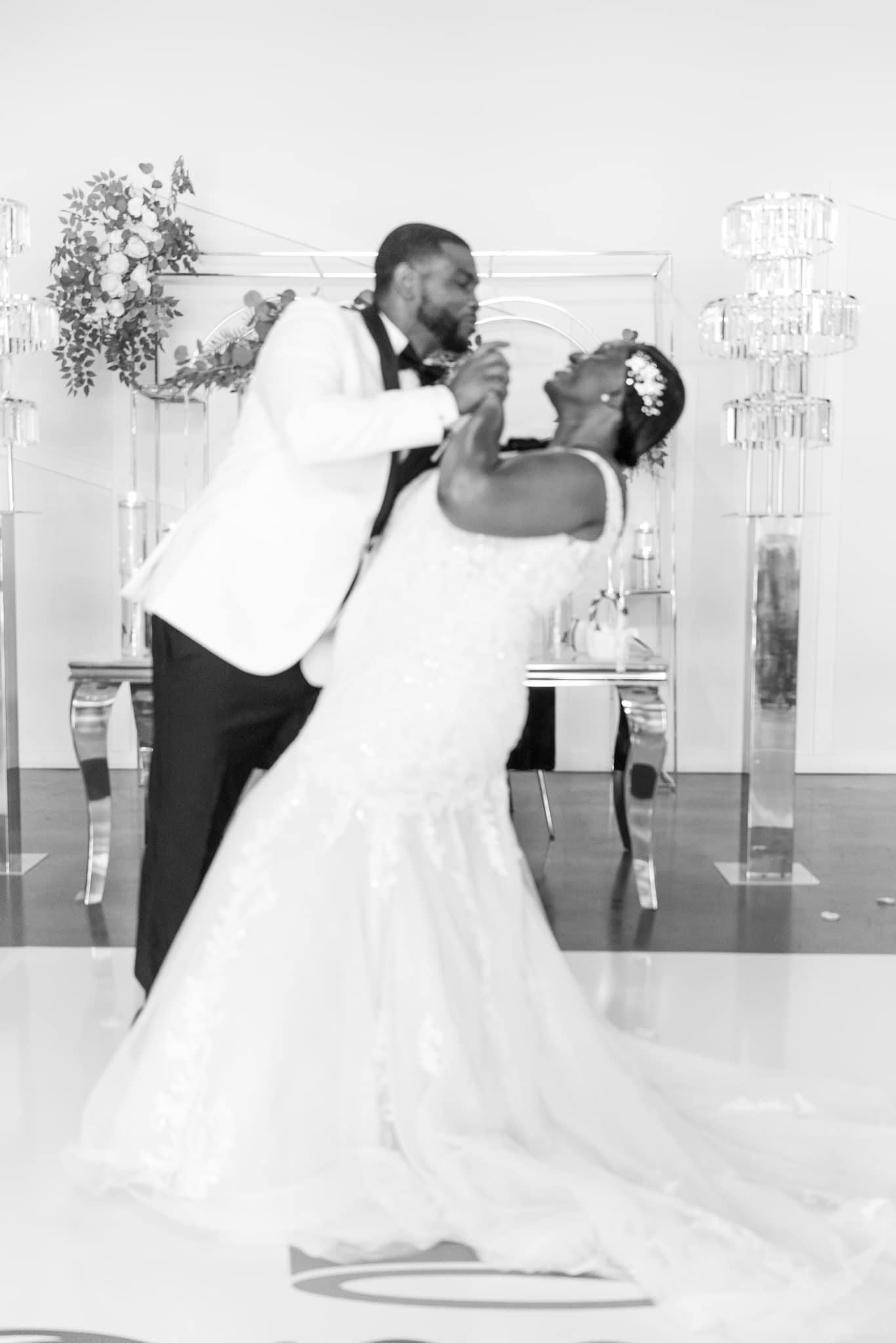 A wedding moment at Factory 633