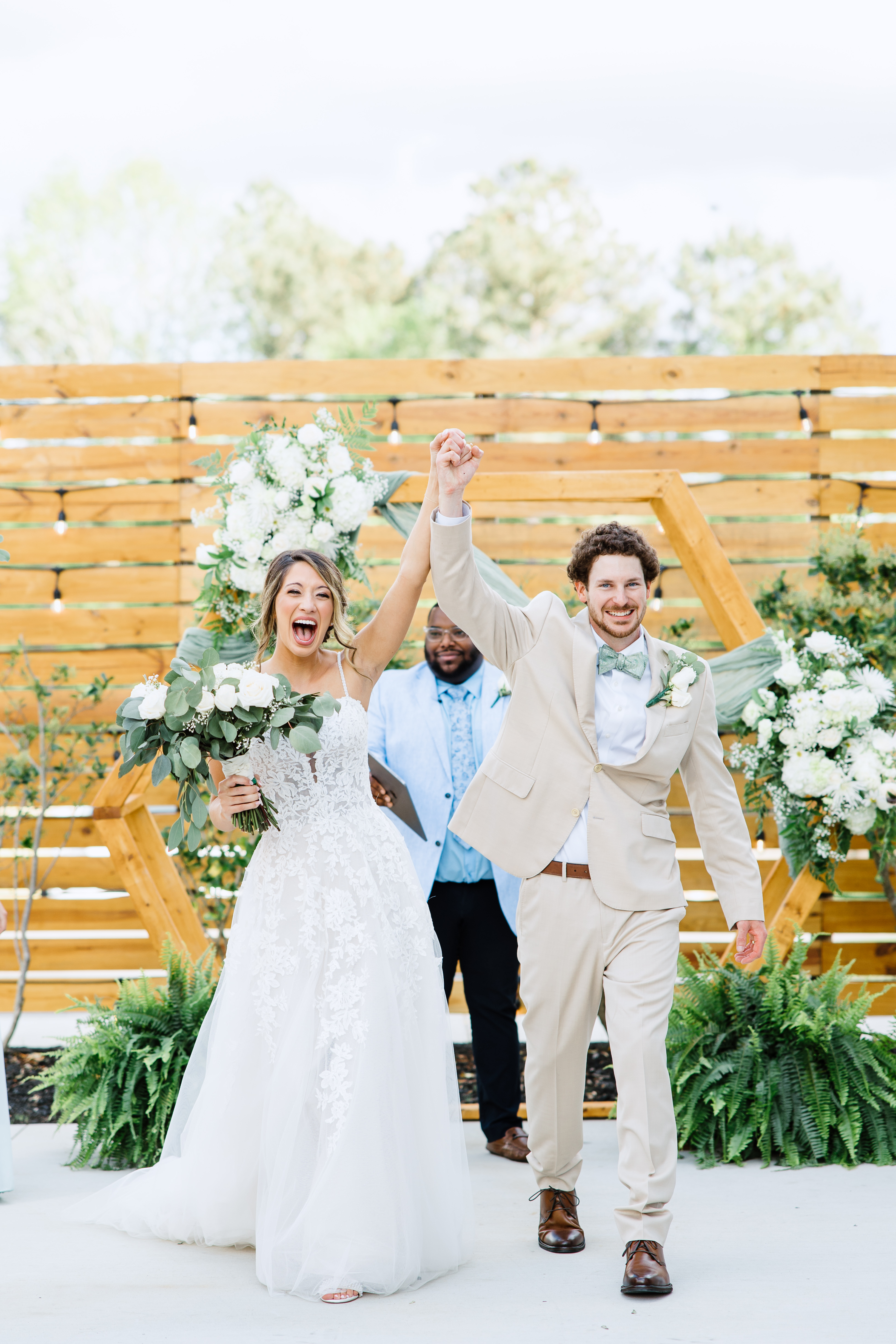 A wedding moment at Factory 633
