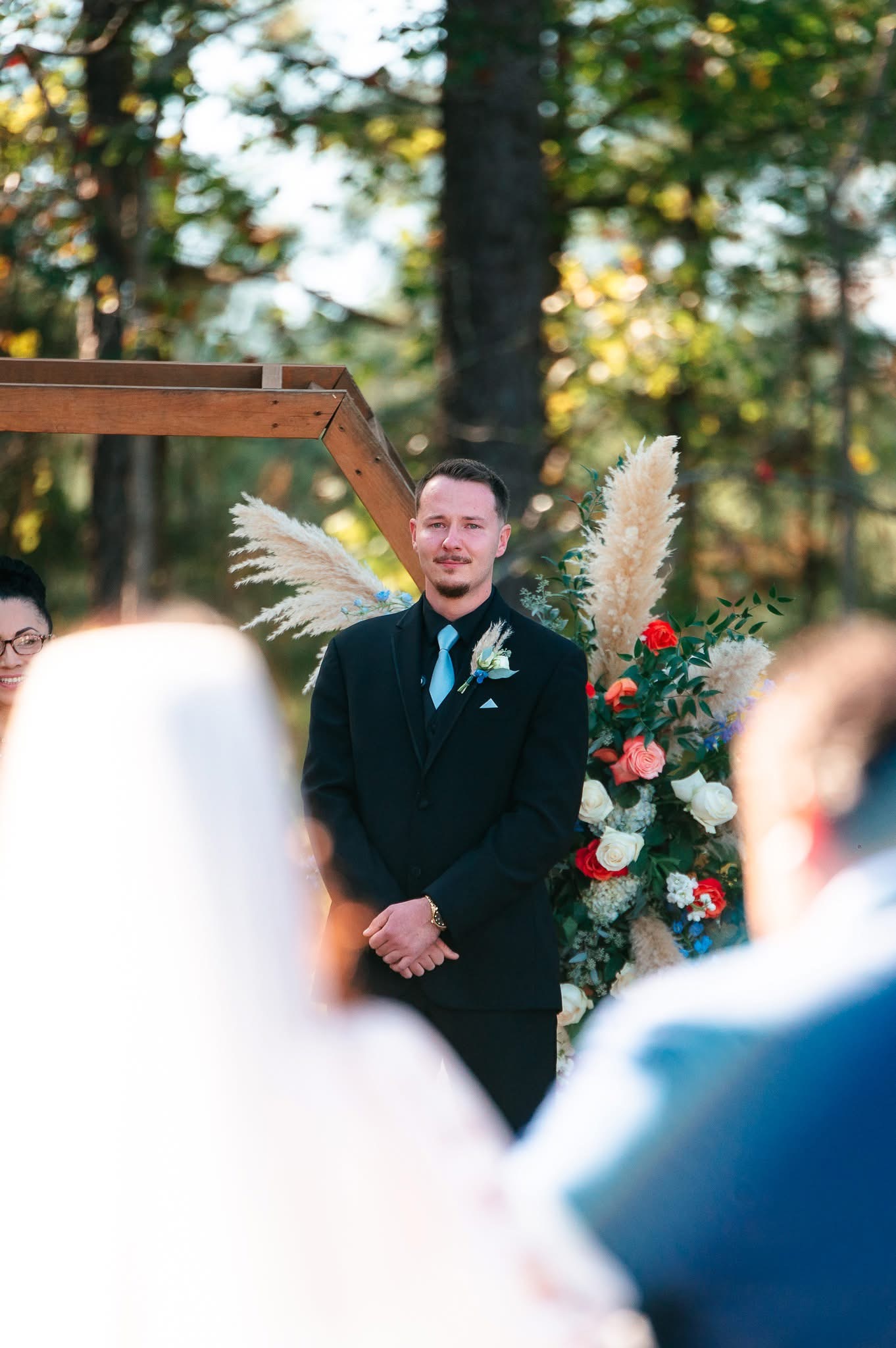 A wedding moment at Factory 633