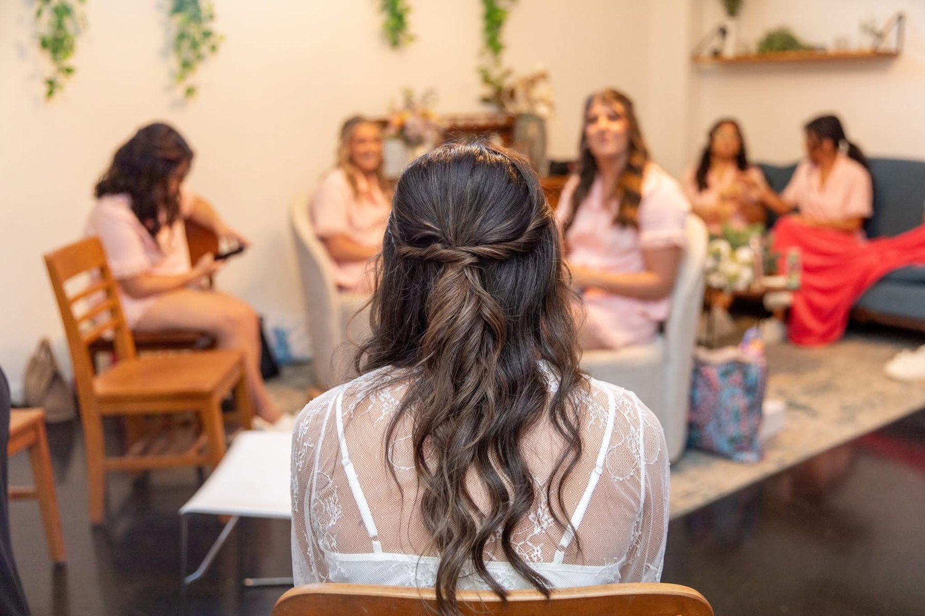 Wedding-day photograph at Factory 633