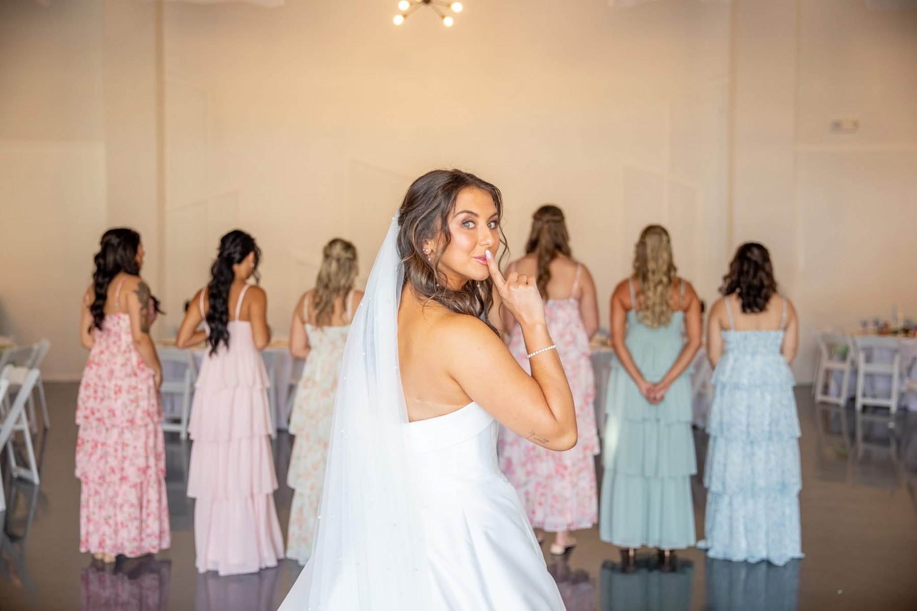 Wedding-day photograph at Factory 633
