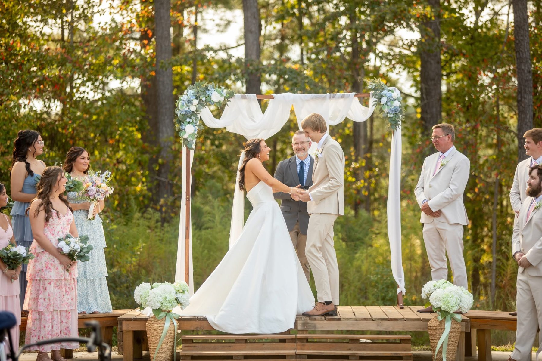 Wedding-day photograph at Factory 633