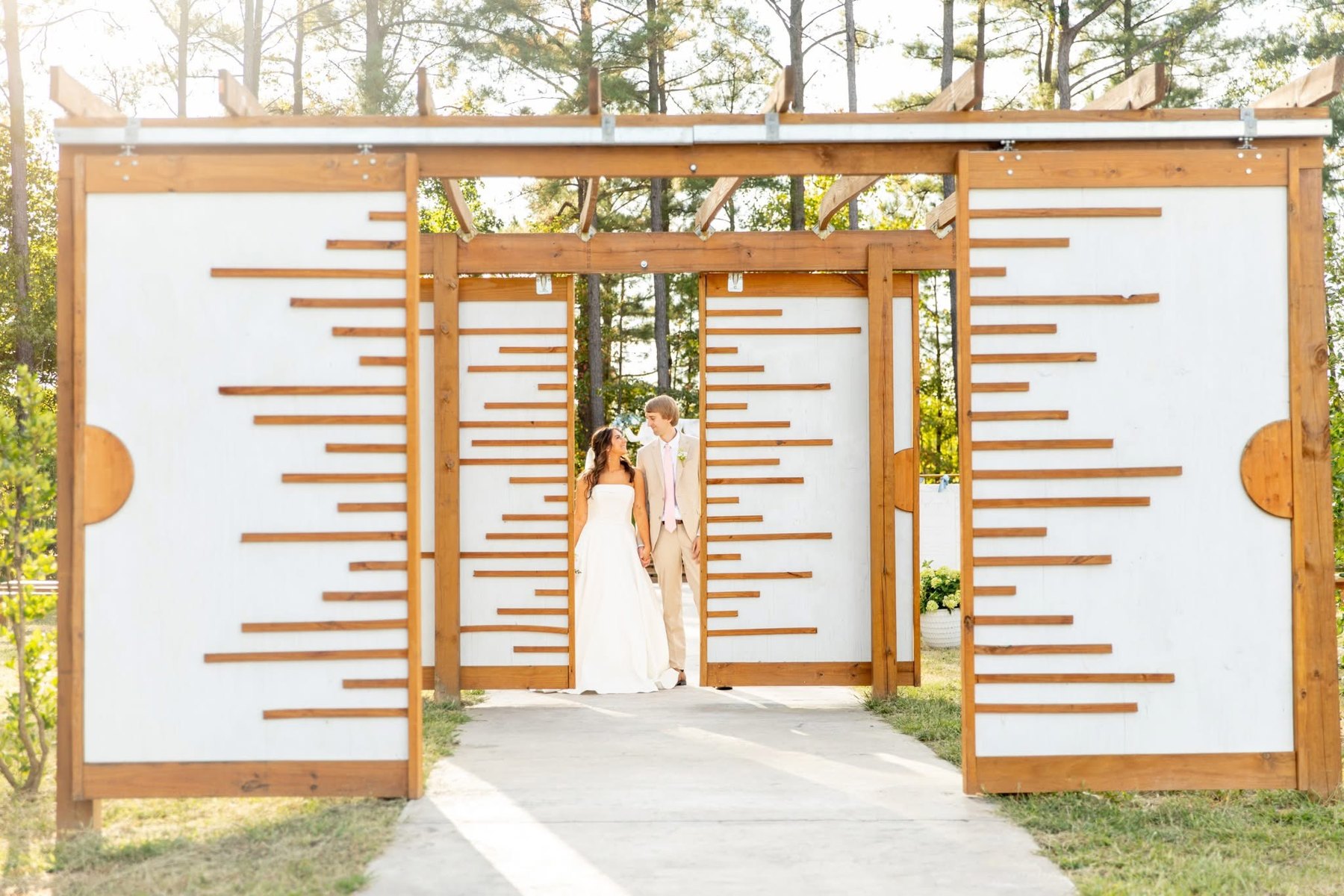 Wedding-day photograph at Factory 633